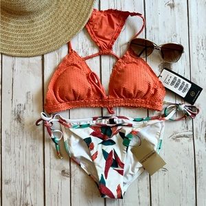Two piece bikini swimsuit set NWT